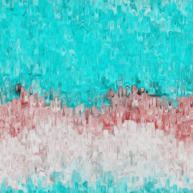 Mermer lekeli lekeli damlalar arka planda. Mavi turkuaz kırmızı grunge soyut tekrarı. Kitap ucu kağıt, pürüzsüz kiremit. Dekoratif italyan dijital mermer baskısı her tarafı bulanık.