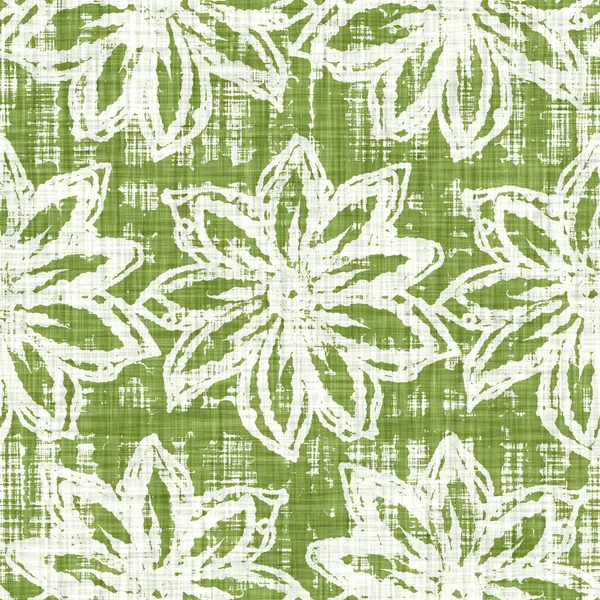 Akvarell zöld virág motívum háttér. Kézzel festett, szeszélyes, zökkenőmentes minta. Modern virágágynemű textil tavaszi nyári lakberendezésre. Dekoratív botrány jellegű természet az egész nyomtatott — Stock Fotó