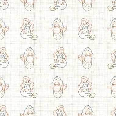 Denizkızı cinsiyetinin nötr bebek kalıbında kusursuz bir geçmişi var. Basit kaprisli asgari toprak rengi. Çocuk odası duvar kâğıdı ya da boho hayvan modası..