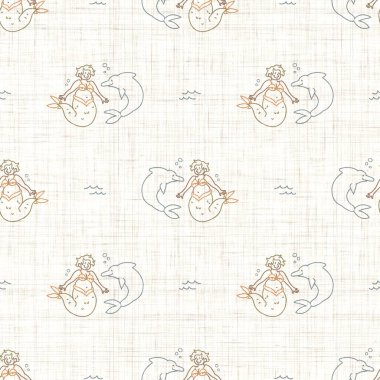 Denizkızı cinsiyetinin nötr bebek kalıbında kusursuz bir geçmişi var. Basit kaprisli asgari toprak rengi. Çocuk odası duvar kâğıdı ya da boho hayvan modası..