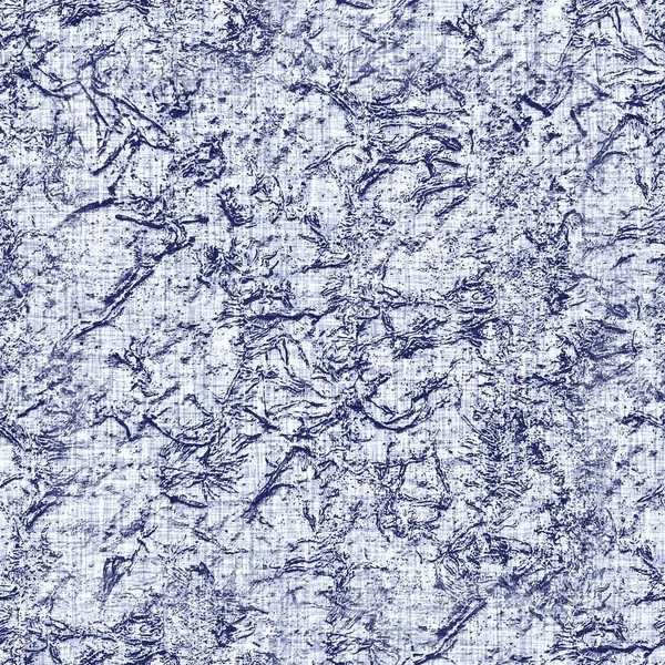 Bezešvé indigo omyté pruhy textury. Modrá tkaná boro prádlo bavlněné barvené efekt pozadí. Japonci opakují Batik vzdorovat vzorci. Asijské pruhované po celém textilním tisku. — Stock fotografie