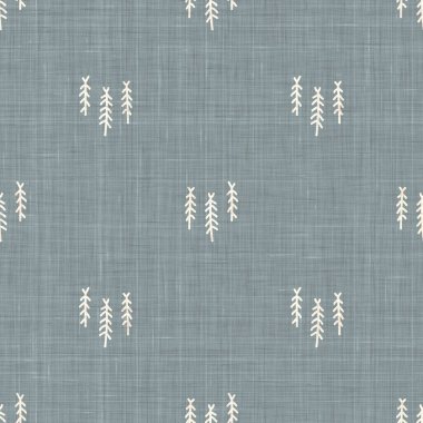 Kusursuz arka plan orman ağacı cinsiyeti nötr bebek deseni. Basit, asgari, 2 tonluk dünya rengi. Çocuk odası duvar kâğıdı ya da boho ormanlık doğa modası her yerde..