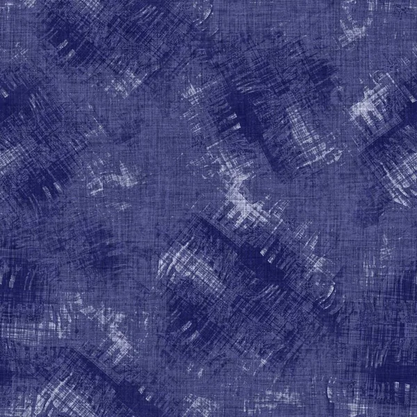 Zökkenőmentes indigó mosott csík textúra. Kék szőtt boro vászon pamut festett hatás háttér. Japán ismétlődő batik ellenállni minta. Ázsiai csíkos az egész textilnyomat. — Stock Fotó