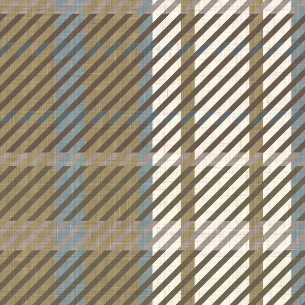 Schattig genderneutraal tartan naadloos patroon. Gecontroleerde Schotse flanellen print voor Keltische huisdecoratie. Voor highland tweed trendy grafisch ontwerp. Betegeld rustiek hondetandennet. — Stockfoto