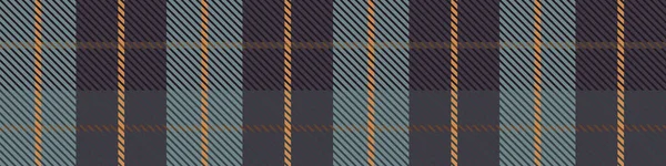 Fondo sin costuras tela de tartán de gingham frontera neutral género. Banner de impresión de franela de montaña tradicional simple. Escocés retro a cuadros borde ajuste de la moda. — Archivo Imágenes Vectoriales