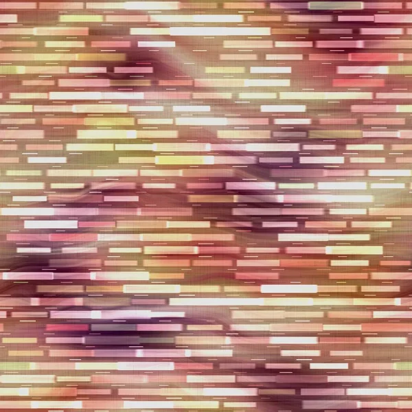 Blur Glitch gebrochenen Streifen Textur Hintergrund. Unregelmäßige geometrische Linie Aquarell Farbstoff nahtlose Muster. Ombre multicolor digital uneben im ganzen Druck. Bunt gestreifte Waschbleiche. — Stockfoto