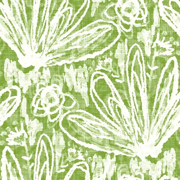 Aquarell Blume Motiv Hintergrund. Handbemalte erdige wunderliche nahtlose Muster. Modernes florales Leinen-Textil für die Dekoration des Frühlings und Sommers. Dekorative Scandi Stil bunte Natur auf dem ganzen Druck — Stockfoto