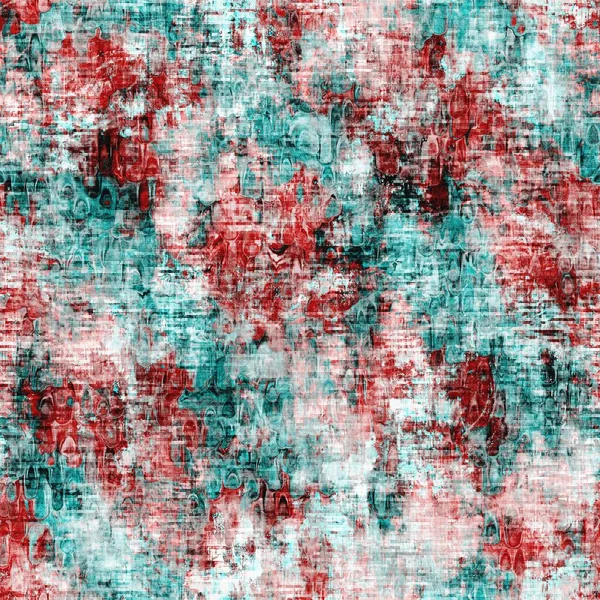 Mottled grunge blotch peeling wall pattern background. Worn aqua blue grey rustic repeat swatch. Seamless stucco plaster rough aging tile material. Decorative faded distressed blur all over print — Stock Photo, Image