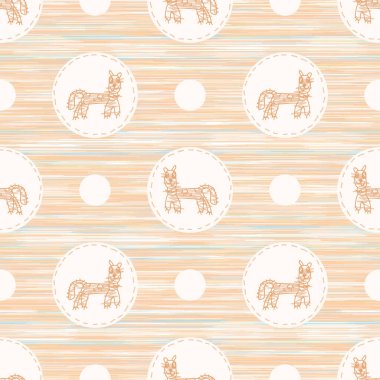 Şirin pastel boya, köpek yavrusu karalama geçmişi. Elle çizilmiş dünyevi motif, pürüzsüz desen. Bebek odası dekoru için basit bir karakter çizgi filmi. Tarafsız scandi biçimi uniseks baskısı