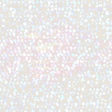 Açık renkli pastel kravat boya konfeti dokusu. Yumuşak desenli, beyaz, pürüzsüz bir desen. Hassas uzay boyalı serpintiler her yere bulanık etki yapıyor. Düğün ya da parti daveti için.