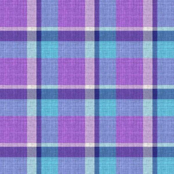 Sticka ull rutigt bakgrundsmönster. Traditionell varm rutig handsydd stygnstruktur effekt. Sömlös maskulin tweed effekt tyg. Melange vinter tartan över hela tryck. — Stockfoto