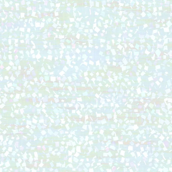 Lichte bleke pastel das kleurstof confetti textuur achtergrond. Uitgewassen zachte textuur wit naadloos patroon. Delicate ruimte geverfd sprinkles wazig effect over de hele print. Voor bruiloft of partijonschendbaarheid — Stockfoto