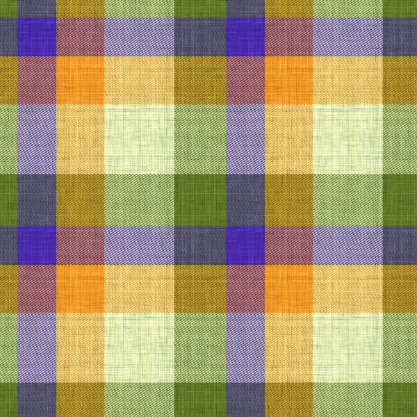 Brei wol geruite achtergrond patroon. Traditioneel warm geruite handgemaakte steek textuur effect. Naadloze mannelijke tweed effect stof. Melange wintertartan overal op print. — Stockfoto