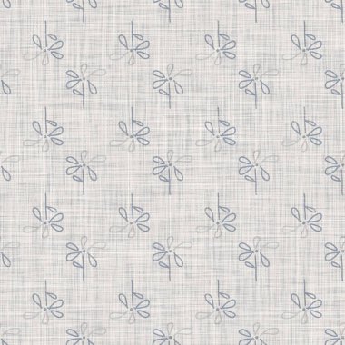 Şirin çiftlik evi mavi karalama geçmişi. Elle çizilmiş tuhaf motif kusursuz desen. Saf pastel boya stili, en az bebek modası, çocuk dekorasyonu, unisex çocuk albümü..