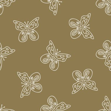 Kusursuz arka plan, kelebek kuyruğu yutuyor cinsiyet ayrımı yok. Tuhaf asgari 2 tonluk toprak rengi. Çocuk odası duvar kâğıdı ya da boho karikatür böcek modası her yerde..