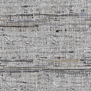 Kömür kömürü lekeli, gri Fransız keten kumaşı dokuma arka planı. Tarafsız, eski kumaş baskı kumaştan yapılmış. Her yeri parmak iziyle kaplı. Düzensiz pürüzlü pürüzlü grunge etkisi.