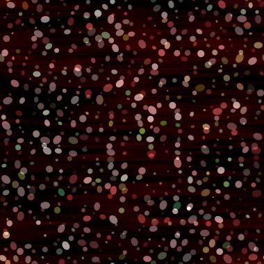 Düşen konfeti bokeh parlak doku arka planı. Sihirli, ışıltılı, noktasız parti deseni. Çok renkli, ışıl ışıl parlayan, çok renkli renkler parmak izinin her yerine serpiştirilmiş.. 