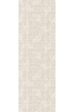 Gökyüzünde cinsiyet ayrımı olmayan dikey sınır bulutu. Tuhaf asgari 2 tonluk toprak rengi. Çocuk yuvası afişi ya da boho çizgi filmi. Doğal şablon..