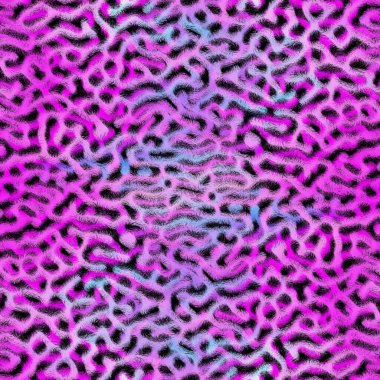 Benekli lekeli lekeli kusurlu arka plan. Mor mavi, kravat boyasını silmiş. Kusursuz çeşitlendirilmiş boho yaz tekstil malzemesi. Dekoratif soluk sıkıntılı bulanıklık tüm parmak izi