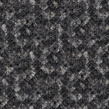 Kömür kömürü lekeli, gri Fransız keten kumaşı dokuma arka planı. Tarafsız, eski kumaş baskı kumaştan yapılmış. Her yeri parmak iziyle kaplı. Düzensiz pürüzlü pürüzlü grunge etkisi.