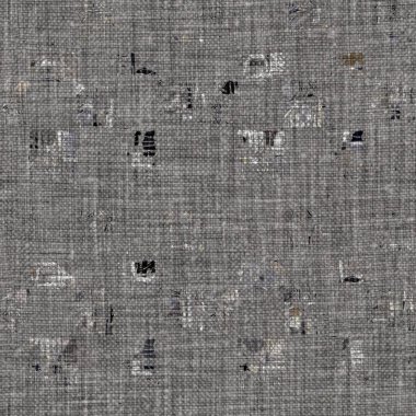 Kömür kömürü lekeli, gri Fransız keten kumaşı dokuma arka planı. Tarafsız, eski kumaş baskı kumaştan yapılmış. Her yeri parmak iziyle kaplı. Düzensiz pürüzlü pürüzlü grunge etkisi.