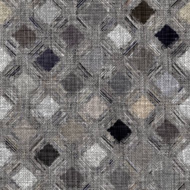 Kömür kömürü lekeli, gri Fransız keten kumaşı dokuma arka planı. Tarafsız, eski kumaş baskı kumaştan yapılmış. Her yeri parmak iziyle kaplı. Düzensiz pürüzlü pürüzlü grunge etkisi.