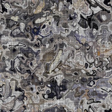 Kömür kömürü lekeli, gri Fransız keten kumaşı dokuma arka planı. Tarafsız, eski kumaş baskı kumaştan yapılmış. Her yeri parmak iziyle kaplı. Düzensiz pürüzlü pürüzlü grunge etkisi.