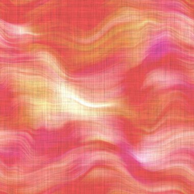 Değiştirilmiş kravat boyası retro doku arka planı. Kusursuz tekstil kumaş desen etkisi. Çizgili bulanık grunge izi. Yıkanmış melanj lekesi arka planı. 