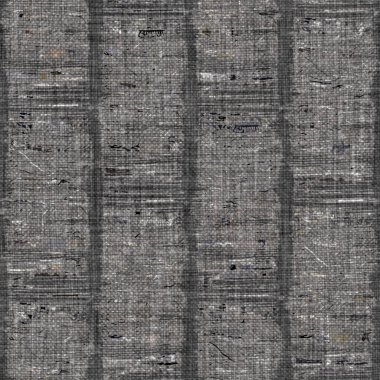 Kömür kömürü lekeli, gri Fransız keten kumaşı dokuma arka planı. Tarafsız, eski kumaş baskı kumaştan yapılmış. Her yeri parmak iziyle kaplı. Düzensiz pürüzlü pürüzlü grunge etkisi.