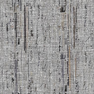 Kömür kömürü lekeli, gri Fransız keten kumaşı dokuma arka planı. Tarafsız, eski kumaş baskı kumaştan yapılmış. Her yeri parmak iziyle kaplı. Düzensiz pürüzlü pürüzlü grunge etkisi.