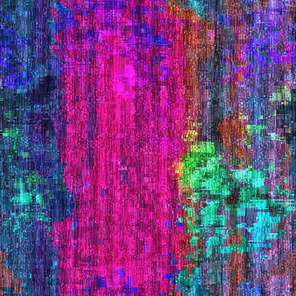 Rainbow camo grunge mash up texture background. Colorful bold irregular distressed seamless pattern. Modern boho dye linen textile. Soft furnishing home decor. Decorative blotch mottled allover print