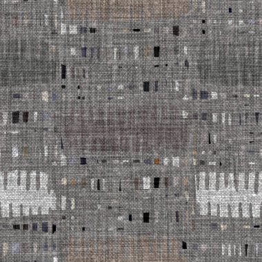 Kömür kömürü lekeli, gri Fransız keten kumaşı dokuma arka planı. Tarafsız, eski kumaş baskı kumaştan yapılmış. Her yeri parmak iziyle kaplı. Düzensiz pürüzlü pürüzlü grunge etkisi.