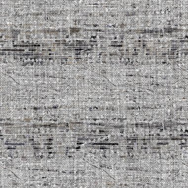 Kömür kömürü lekeli, gri Fransız keten kumaşı dokuma arka planı. Tarafsız, eski kumaş baskı kumaştan yapılmış. Her yeri parmak iziyle kaplı. Düzensiz pürüzlü pürüzlü grunge etkisi.