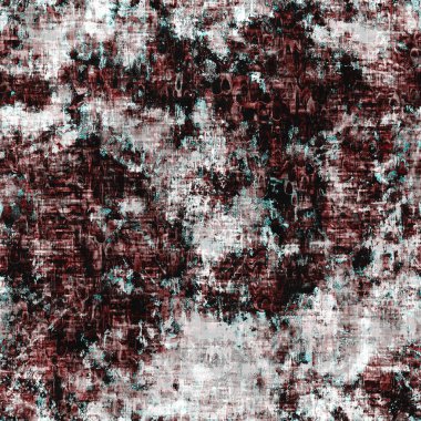 Lekeli grunge lekesi, duvar kabuğu desenli arka plan. Aqua mavisi gri kırsal tekrarlı kumaş. Kusursuz sıva, kaba, yaşlanmış fayans malzemesi. Dekoratif soluk sıkıntılı bulanıklık tüm parmak izi