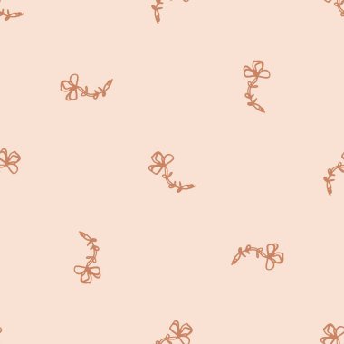 Kusursuz minimalist karalama çiçek desenli arka plan. İki tonlu duvar kağıdını sakinleştir. Basit modern skandi unisex bebek tasarımı. Her yerde organik, çocuksu, cinsiyetsiz, tarafsız bir bebek var. El çizimi çiçek..