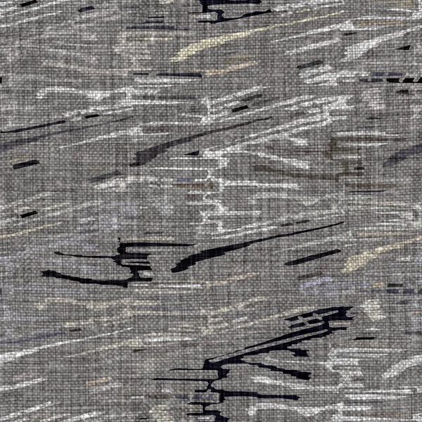 Kömür kömürü lekeli, gri Fransız keten kumaşı dokuma arka planı. Tarafsız, eski kumaş baskı kumaştan yapılmış. Her yeri parmak iziyle kaplı. Düzensiz pürüzlü pürüzlü grunge etkisi.