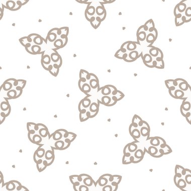 Kusursuz minimalist karalama çiçek desenli arka plan. İki tonlu duvar kağıdını sakinleştir. Basit modern skandi unisex bebek tasarımı. Her yerde organik, çocuksu, cinsiyetsiz, tarafsız bir bebek var. El çizimi çiçek..