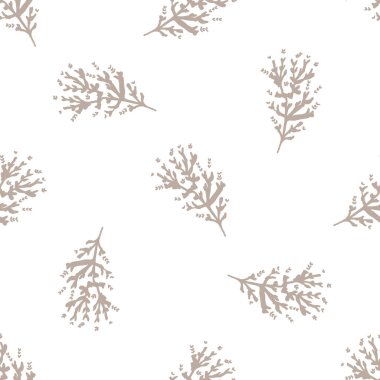 Kusursuz minimalist karalama çiçek desenli arka plan. İki tonlu duvar kağıdını sakinleştir. Basit modern skandi unisex bebek tasarımı. Her yerde organik, çocuksu, cinsiyetsiz, tarafsız bir bebek var. El çizimi çiçek..