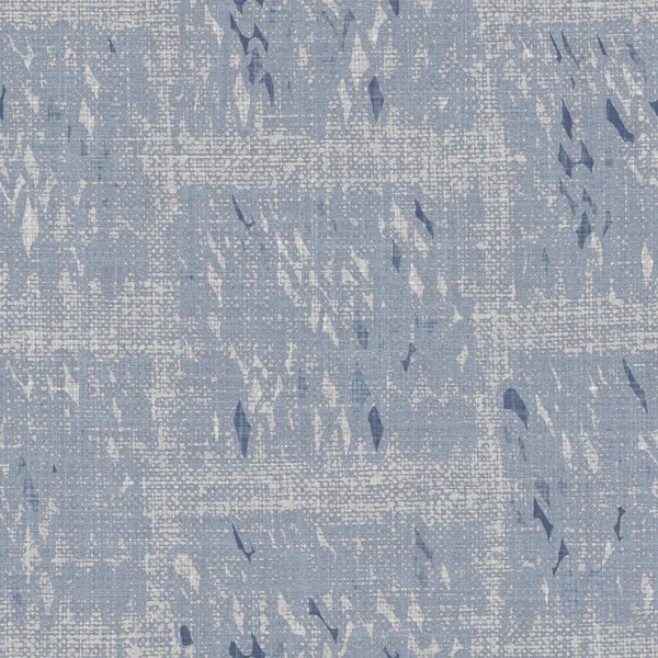 Απρόσκοπτη γαλλική αγροικία υφαντά λινά αφηρημένη υφή. Εκρού λινάρι μπλε ίνα κάνναβης. Φυσικό φόντο μοτίβο. Οργανικό ύφασμα για πετσέτα κουζίνας. Εκτύπωση allover υλικού Pinstripe — Φωτογραφία Αρχείου