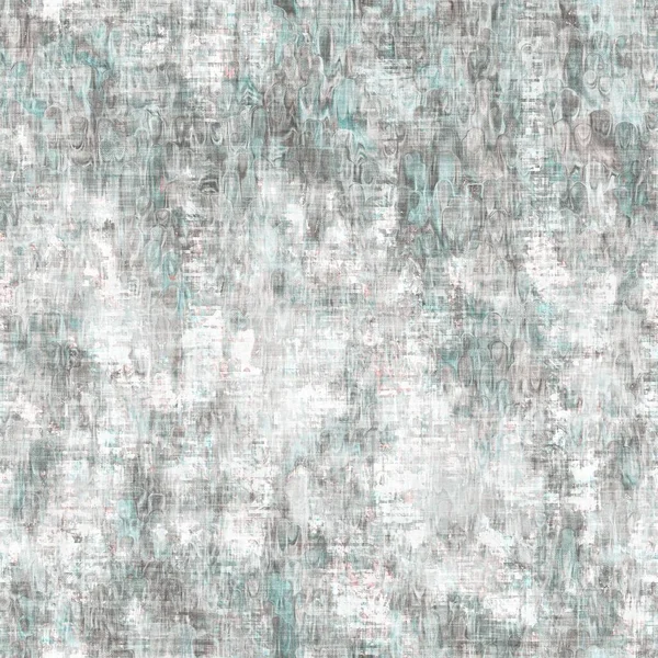 Fläckig grunge blotch peeling vägg mönster bakgrund. Slitna aqua blå grå rustik upprepning swatch. Sömlös stuckatur plåster grov åldrande kakel material. Dekorativ bleknad bedrövad oskärpa över hela trycket — Stockfoto