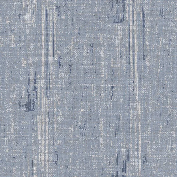 Seamless french farmhouse woven linen mottled texture. Ecru flax blue hemp fiber. Natural pattern background. Organic ticking fabric for kitchen towel material. Pinstripe material allover print