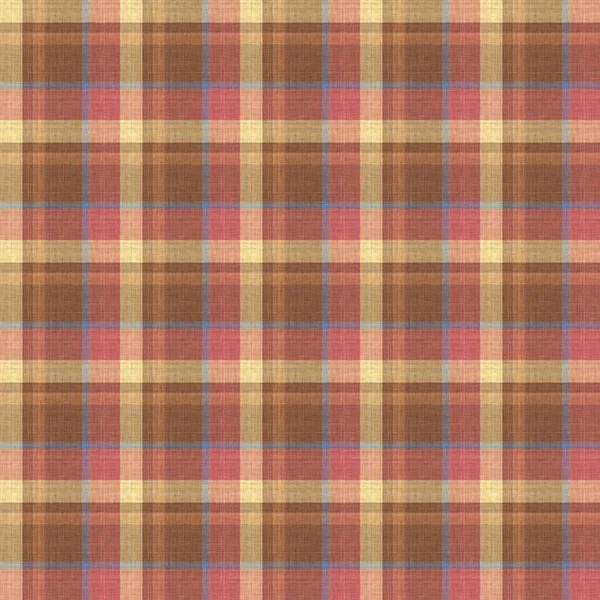 Knit wool plaid background pattern. Traditional warm checkered handmade stitch texture effect. Seamless masculine tweed effect fabric. Melange winter tartan all over print. — Stock Photo, Image