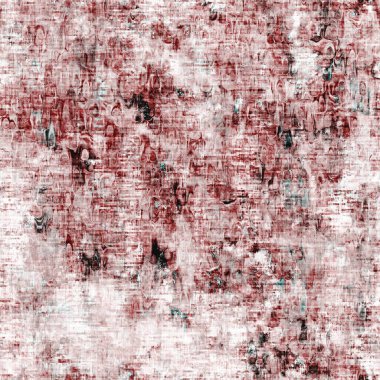 Lekeli grunge lekesi, duvar kabuğu desenli arka plan. Aqua mavisi gri kırsal tekrarlı kumaş. Kusursuz sıva, kaba, yaşlanmış fayans malzemesi. Dekoratif soluk sıkıntılı bulanıklık tüm parmak izi