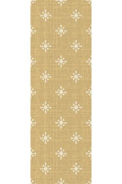 Kusursuz arka plan kar tanesi cinsiyeti tarafsız sınır dikey. Tuhaf asgari 2 tonluk toprak rengi. Çocuk yuvası afişi ya da boho çizgi filmi. Doğal şablon.. 