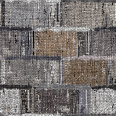 Kömür kömürü lekeli, soyut Fransız keten dokusu arka planı. Tarafsız, eski kumaş baskı kumaştan yapılmış. Her yeri parmak iziyle kaplı. Düzensiz pürüzlü pürüzlü grunge etkisi.