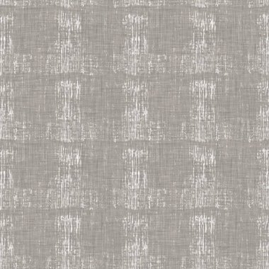 Kusursuz Fransız nötr benekli çiftlik keten efekti arka planı. Provence Gri Beyaz Kırsal Örgü desenli dokuyu yıkadı. Kalitesiz şık kulübe tekstil baskısı. 