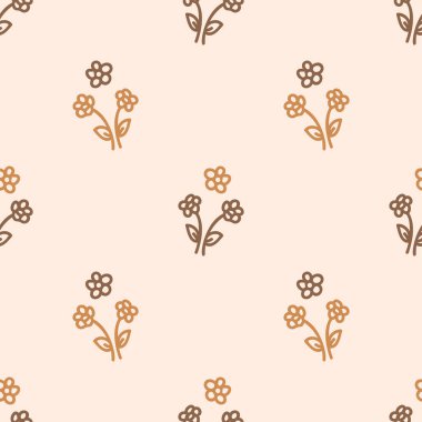 Kusursuz arka plan çiçeği cinsiyet ayrımı yok. Tuhaf asgari 2 tonluk toprak rengi. Çocuk odası duvar kâğıdı ya da evcil hayvan modası..