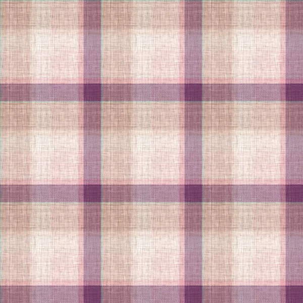 Tecido de lã de malha padrão de fundo xadrez. Tradicional quente checkered efeito de textura ponto artesanal. Tecido de efeito tweed masculino sem costura. Melange tartan inverno por toda a impressão. — Fotografia de Stock