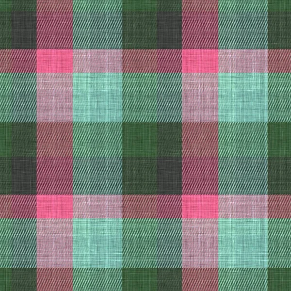 Tecido de lã de malha padrão de fundo xadrez. Tradicional quente checkered efeito de textura ponto artesanal. Tecido de efeito tweed masculino sem costura. Melange tartan inverno por toda a impressão. — Fotografia de Stock