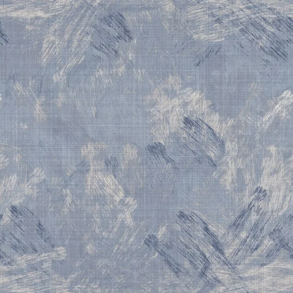 法国无缝制的农舍织成的亚麻布斑纹质感.Ecru亚麻蓝麻纤维。自然模式背景。厨房毛巾材料用有机定时器织物.平纹材料分配器打印 — 图库照片